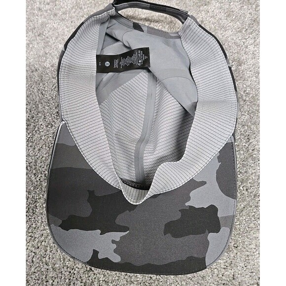 Lululemon Fast Free Run Hat Heritage 365 Camo Rhino Grey OS Baseball Cap EUC - Picture 3 of 5